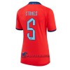 Virallinen Fanipaita Englanti John Stones 5 Vieraspelipaita MM-Kisat 2022 - Naisten